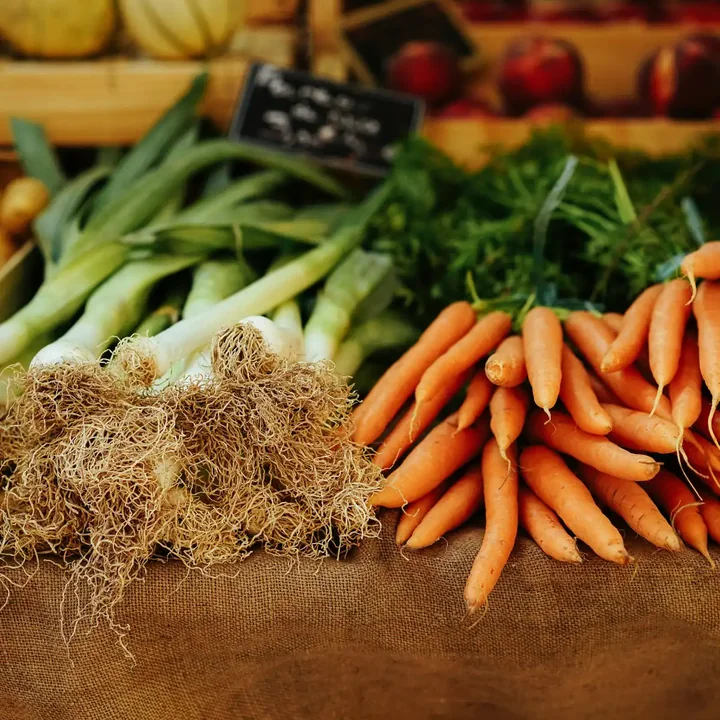 Seasonal vegetables